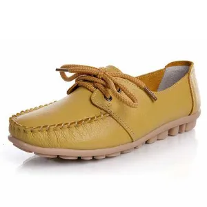 New Trendy Casual Flat Heel Shoes Bow Knot Round Toe Slip Candy Color Loafer Shoes