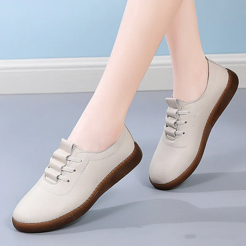 Oxfords For Women Soft Leather Shoes