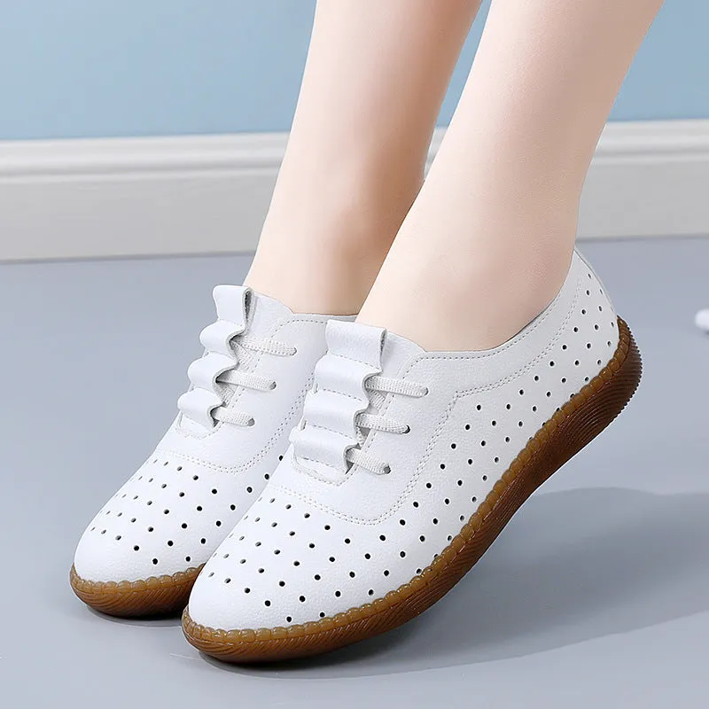 Oxfords For Women Soft Leather Shoes