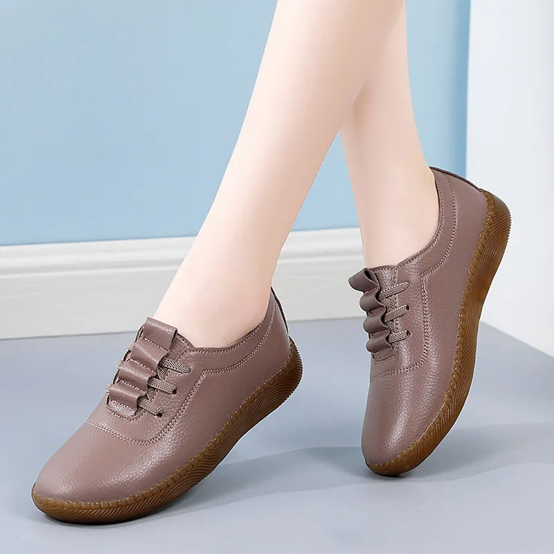 Oxfords For Women Soft Leather Shoes