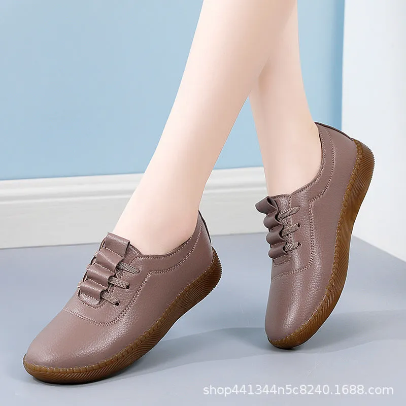 Oxfords For Women Soft Leather Shoes