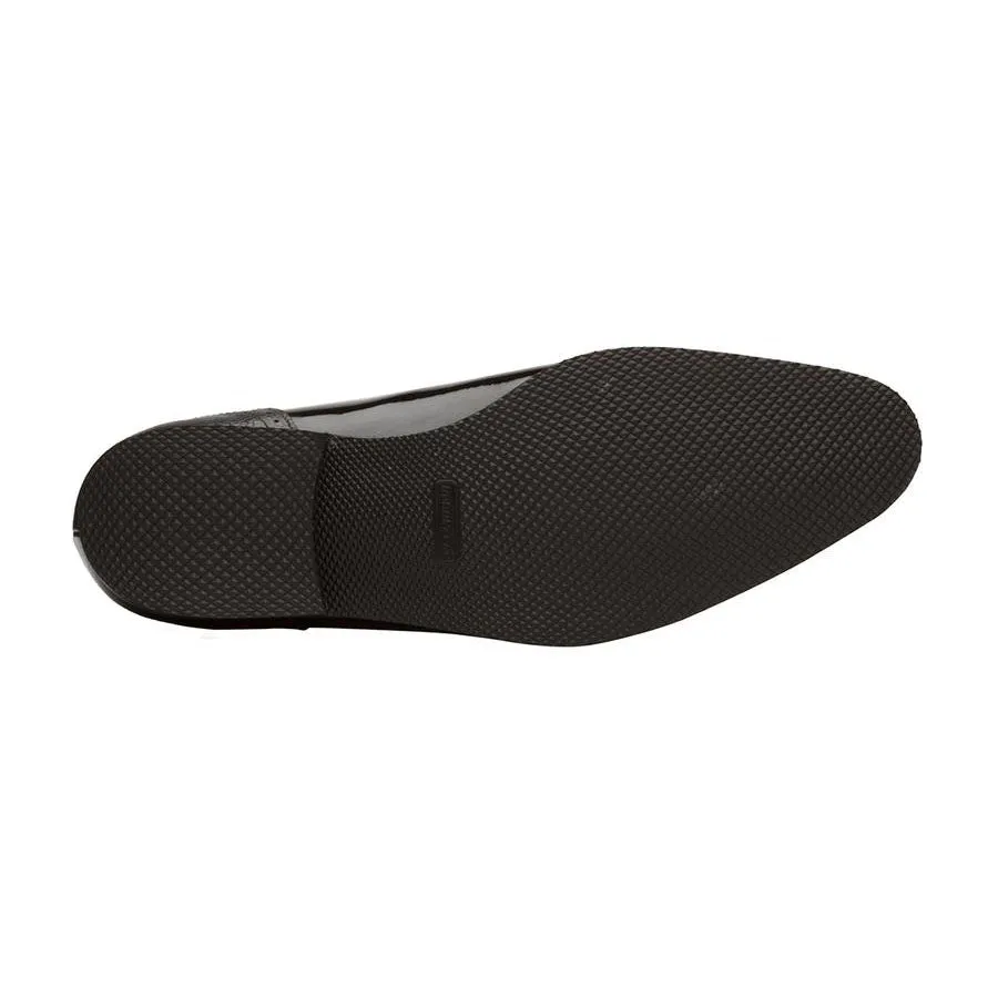Patent Black Oxfords