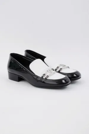 PATENT LEATHER LOAFERS