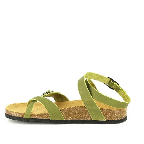Plakton 101204 Khaki Slingback Sandals
