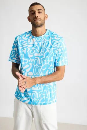 Printed Men's T-Shirt - Galactic Dreams