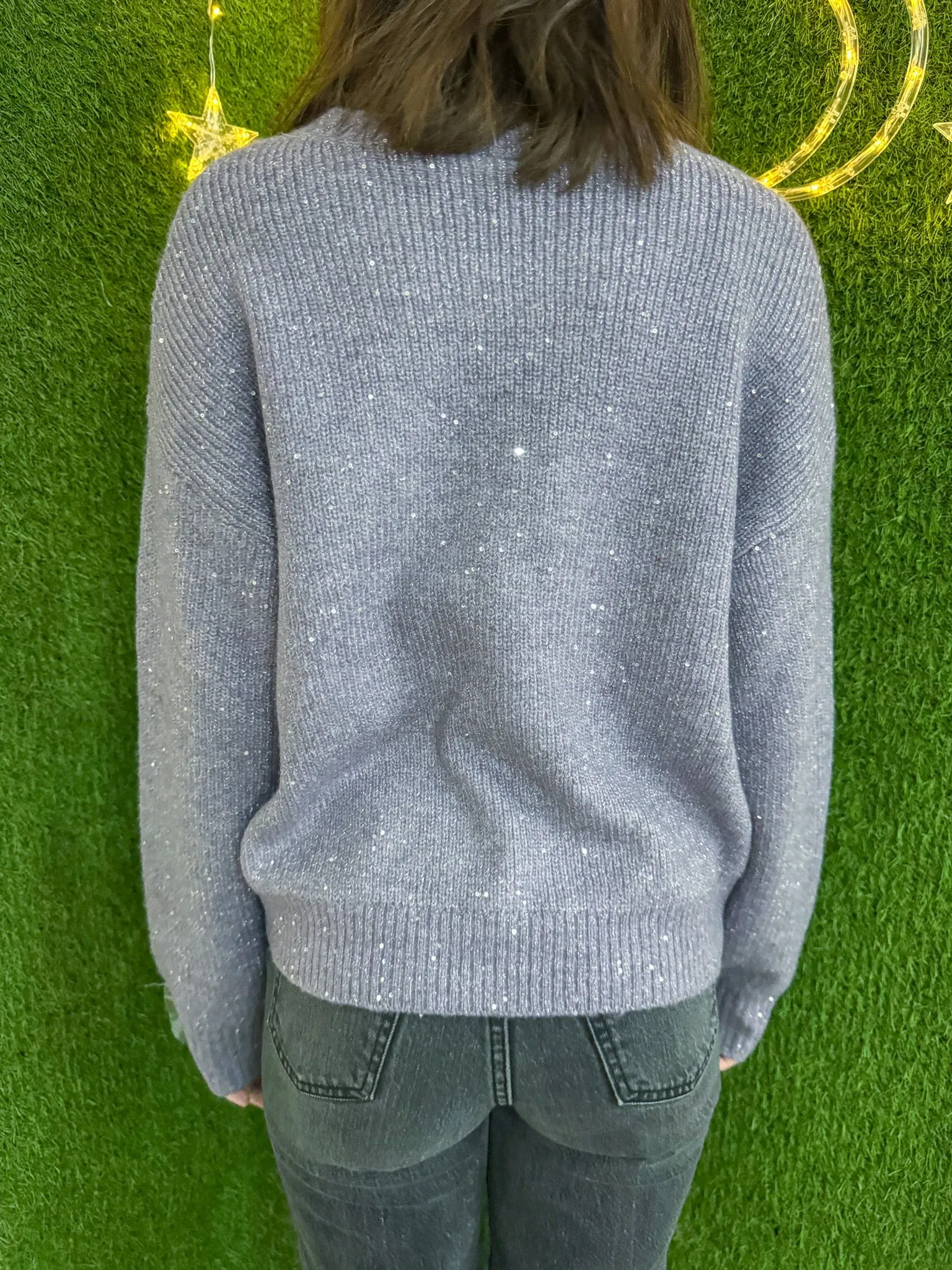 Queerness is Beautiful Sparkly Cropped Sweater 2XL