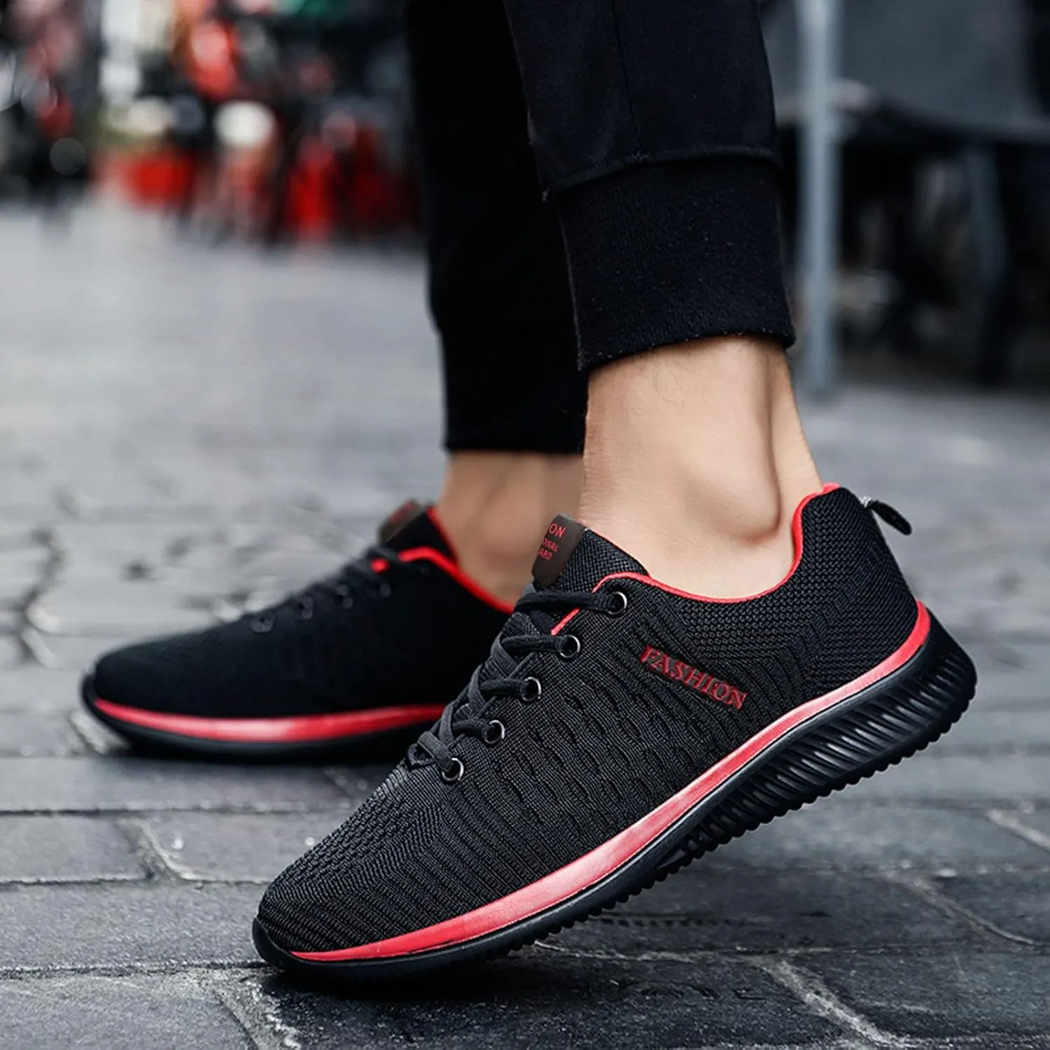 Running Shoes Lightweight Tennis Shoes Non Slip Gym Lace Up Walking Shoes Women Sport Brown Casual Shoes Walking Sneakers Tennis Shoe Trainers Shoe