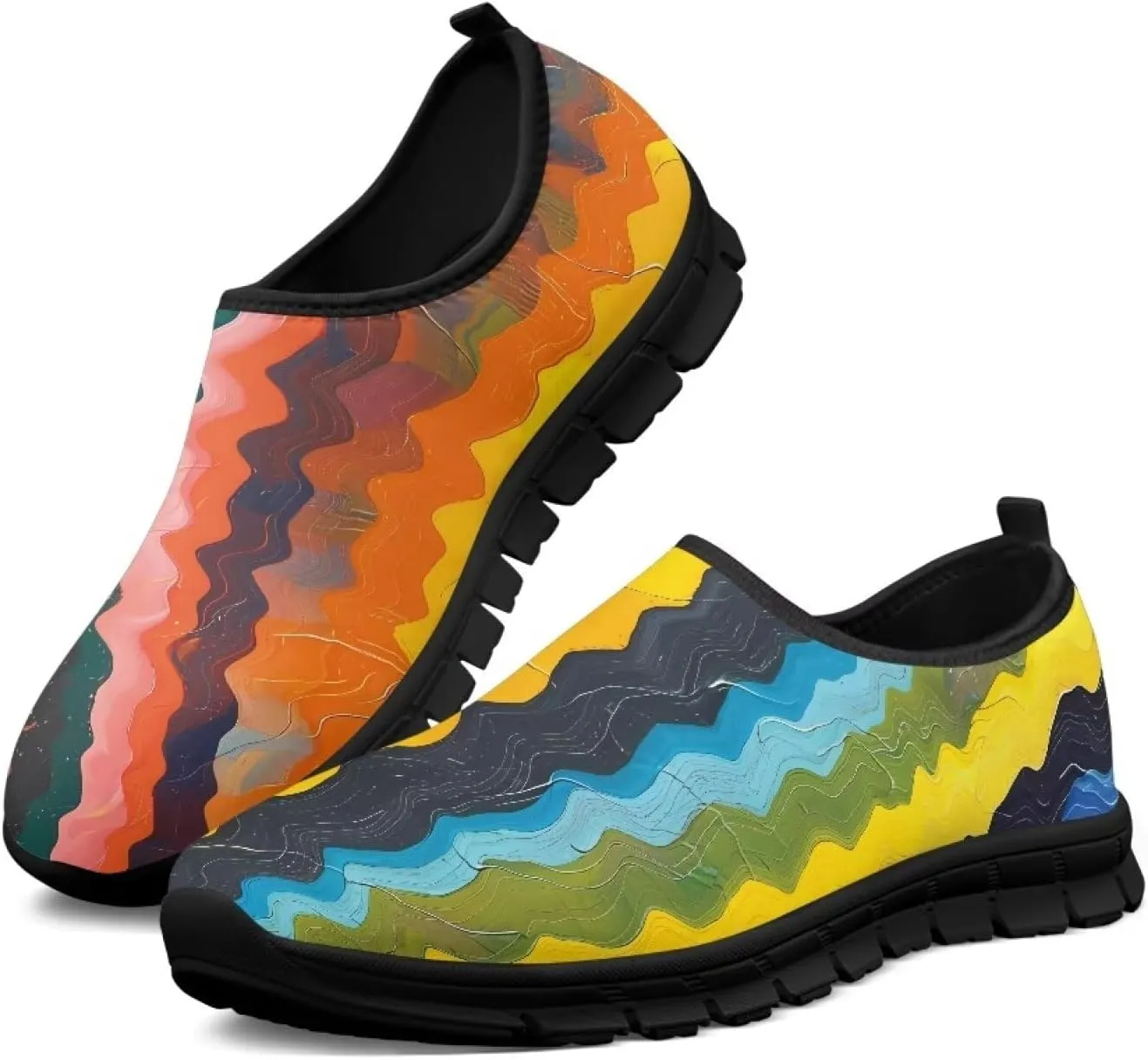 Running Walking Sneakers for Women Comfortable Casual Workout Athletic Shoes Loafers Lightweight Non-Slip Breathable Sneaker US 5.5-11.5