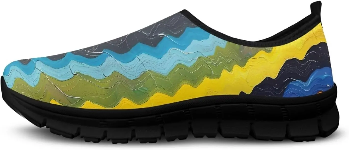 Running Walking Sneakers for Women Comfortable Casual Workout Athletic Shoes Loafers Lightweight Non-Slip Breathable Sneaker US 5.5-11.5