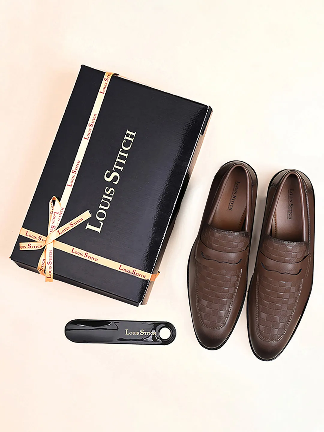 Russet Tan Moccasins Slipons for Men