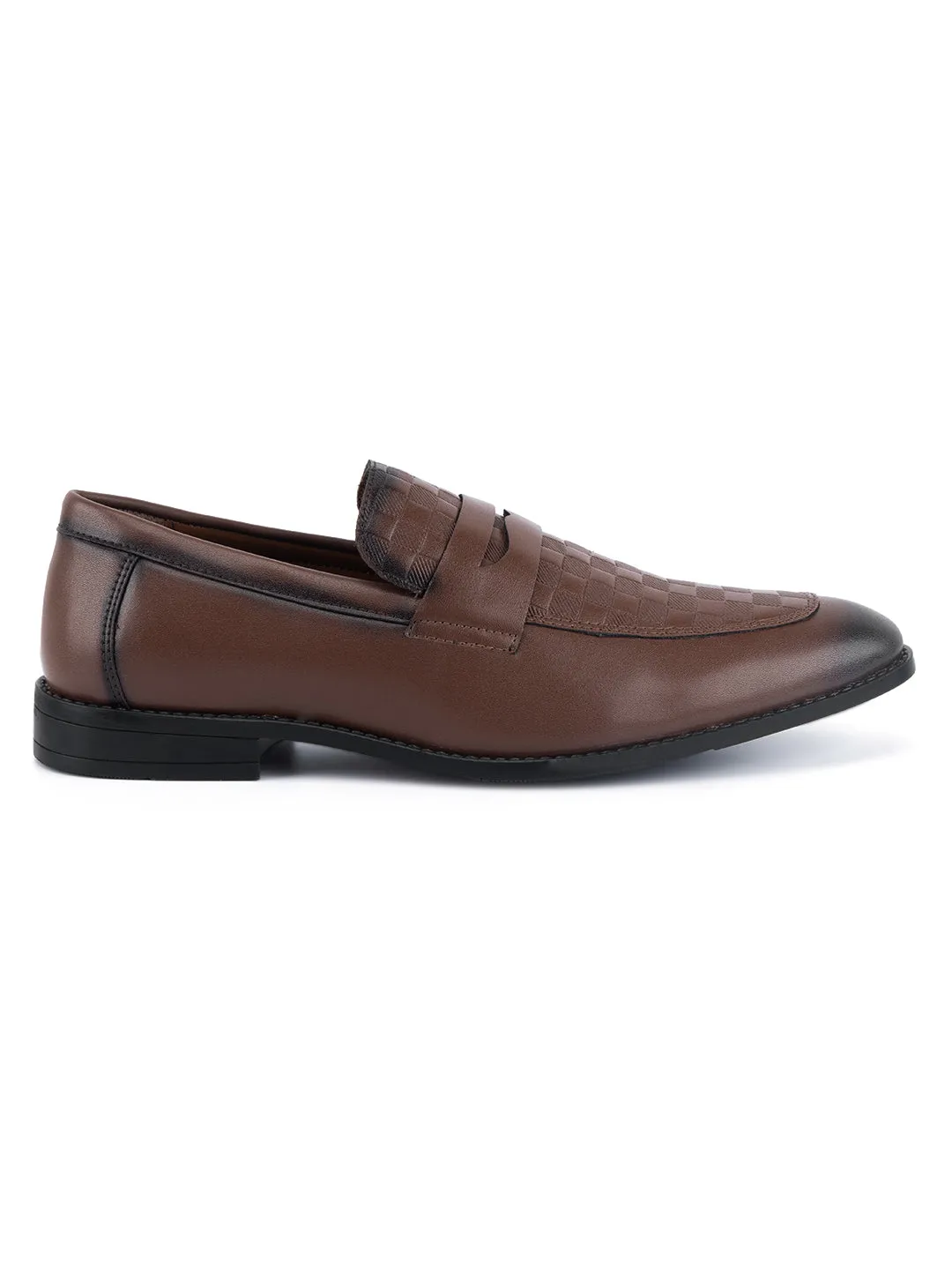 Russet Tan Moccasins Slipons for Men