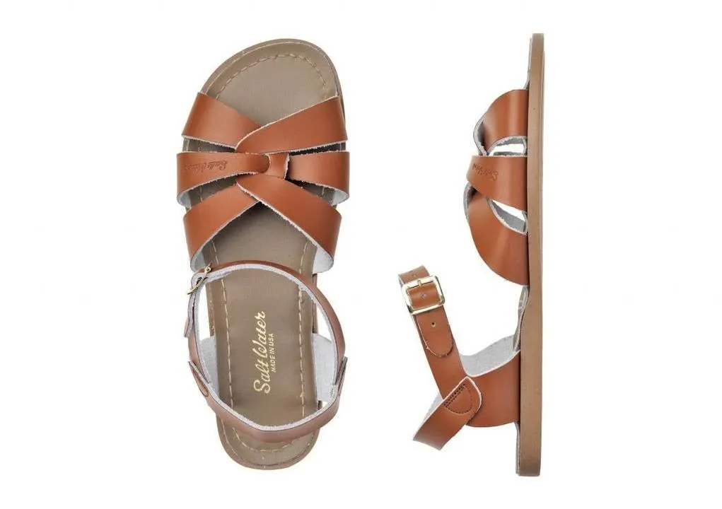 Saltwater Original Sandals in Tan  : Toddlers 5 to Women’s 11