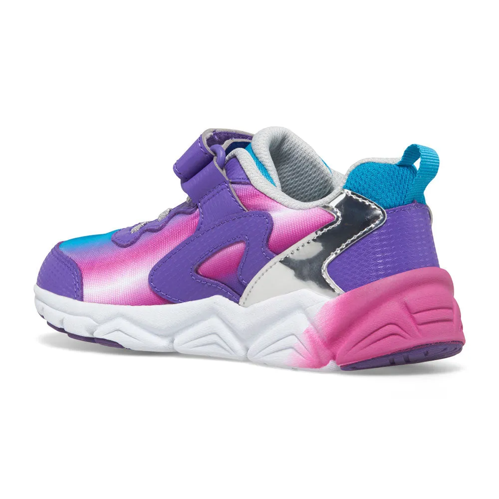 Saucony Flash A/C 3.0 | Teal/Purple/Chrome Big Kid Sneakers