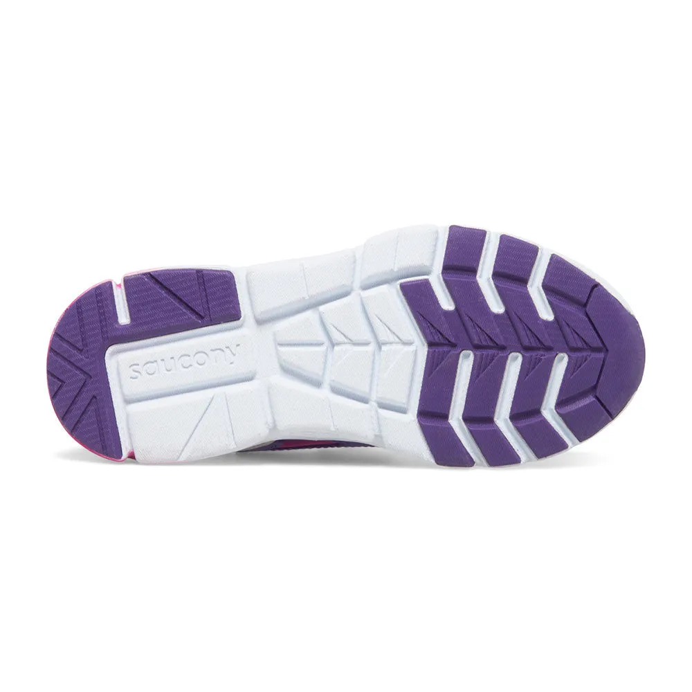Saucony Flash A/C 3.0 | Teal/Purple/Chrome Big Kid Sneakers