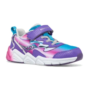 Saucony Flash A/C 3.0 | Teal/Purple/Chrome Big Kid Sneakers