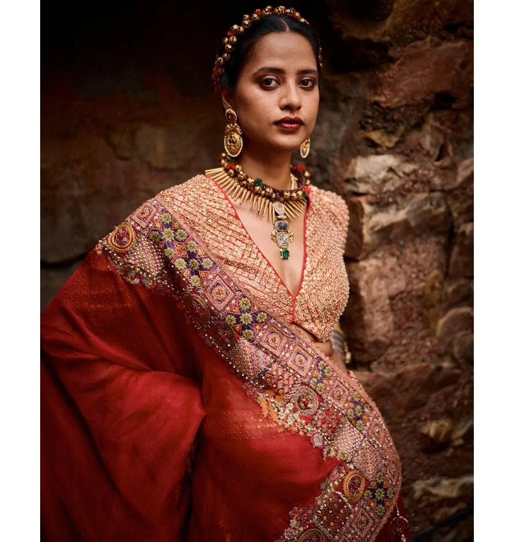 Shataranj Lehenga Set