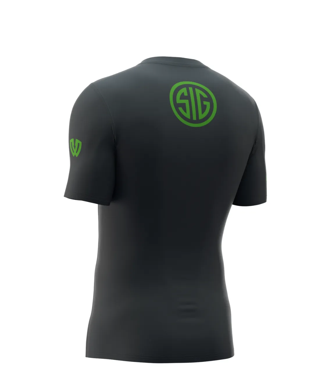 SIG SAUER X PHALANX SHORT-SLEEVE RASH GUARD | GRY-GRN