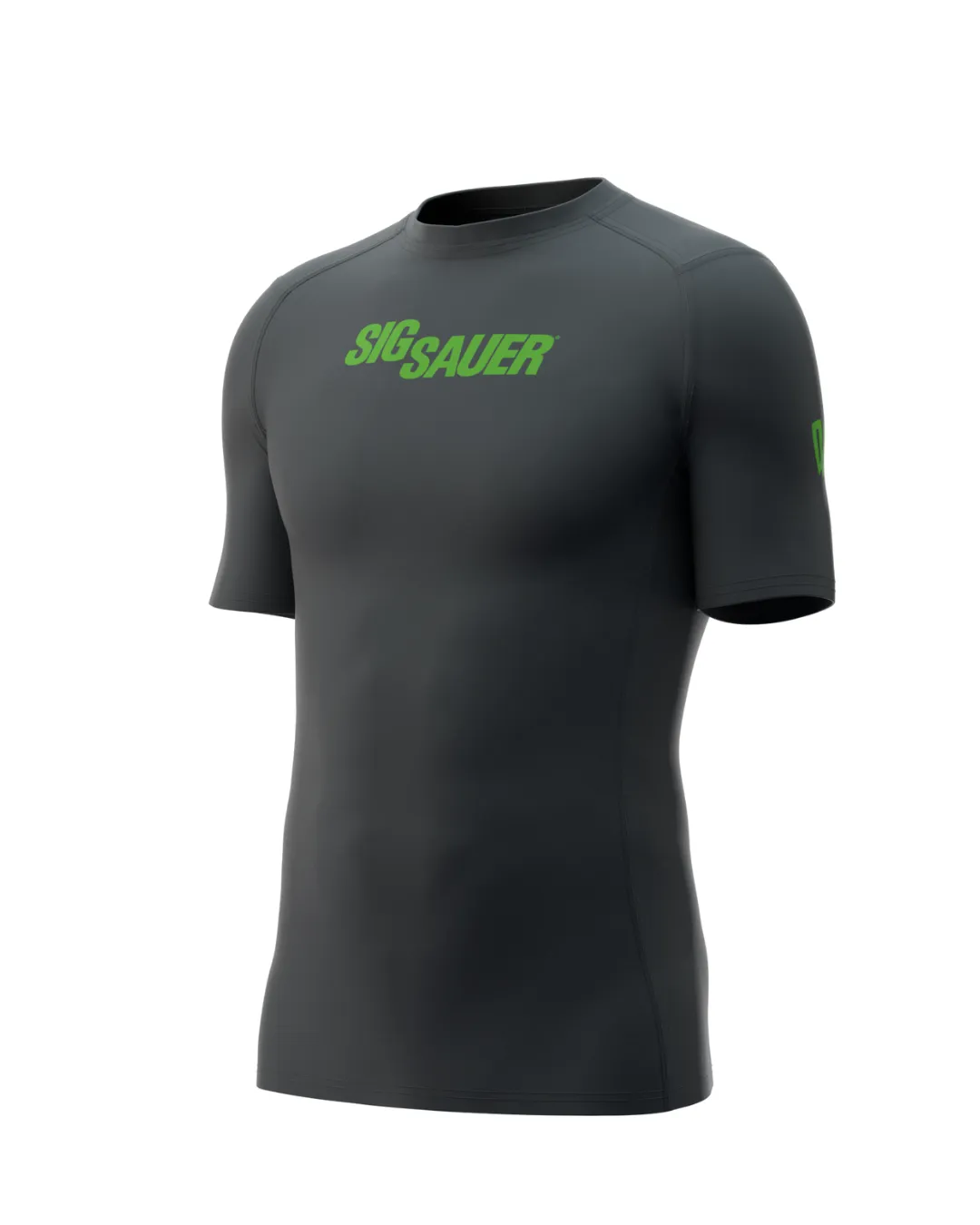SIG SAUER X PHALANX SHORT-SLEEVE RASH GUARD | GRY-GRN