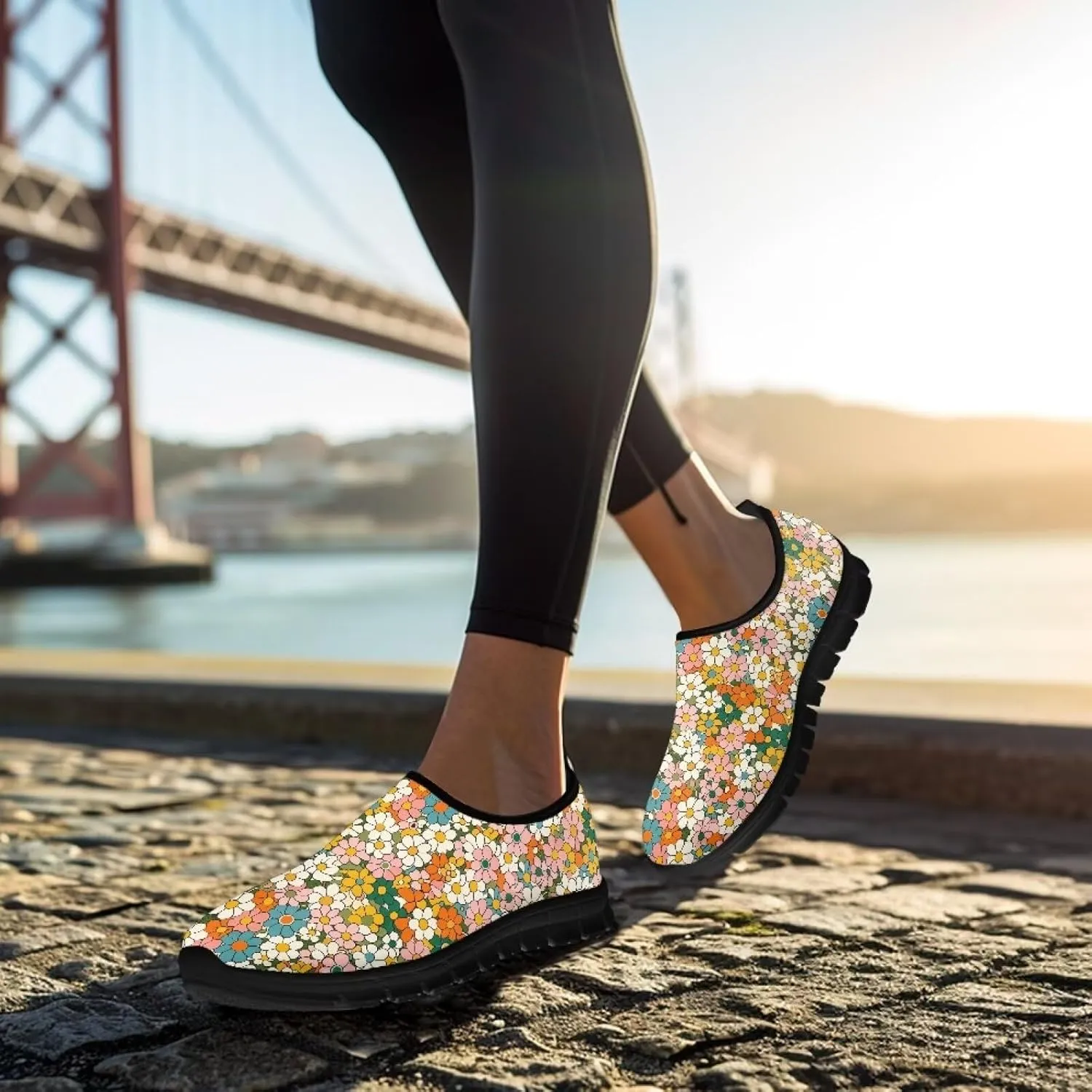 Sneakers for Women Casual Flat Low Top Loafers Running Shoes Breathable Soft Lightweight Outdoor Walking Sneaker for Women US 5.5-11.5