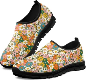 Sneakers for Women Casual Flat Low Top Loafers Running Shoes Breathable Soft Lightweight Outdoor Walking Sneaker for Women US 5.5-11.5