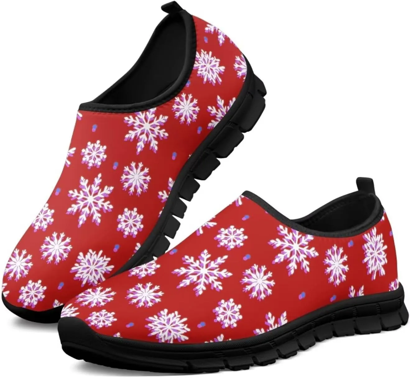 Sneakers for Women Casual Non-Slip Low Top Lightweight Loafers Running Shoes Breathable Cozy Workout Walking Sneaker for Women US 5.5-11.5