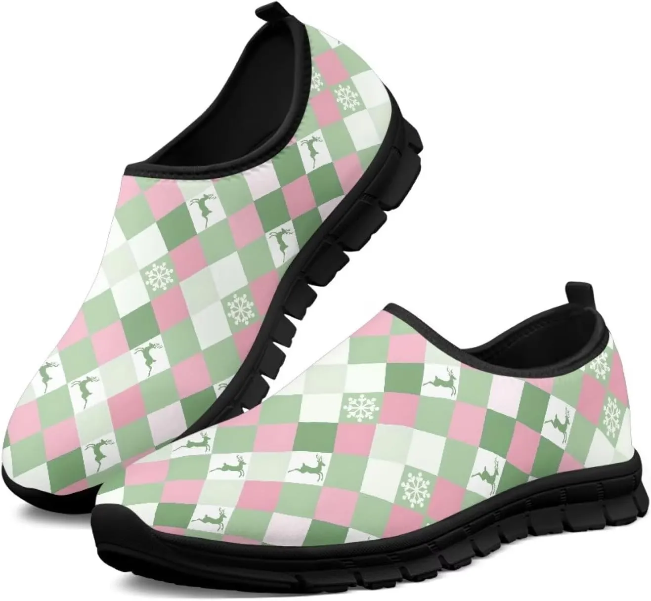 Sneakers for Women Casual Non-Slip Low Top Lightweight Loafers Running Shoes Breathable Cozy Workout Walking Sneaker for Women US 5.5-11.5