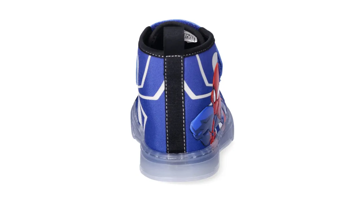 Spiderman Boys Light-Up Hi Top Sneakers
