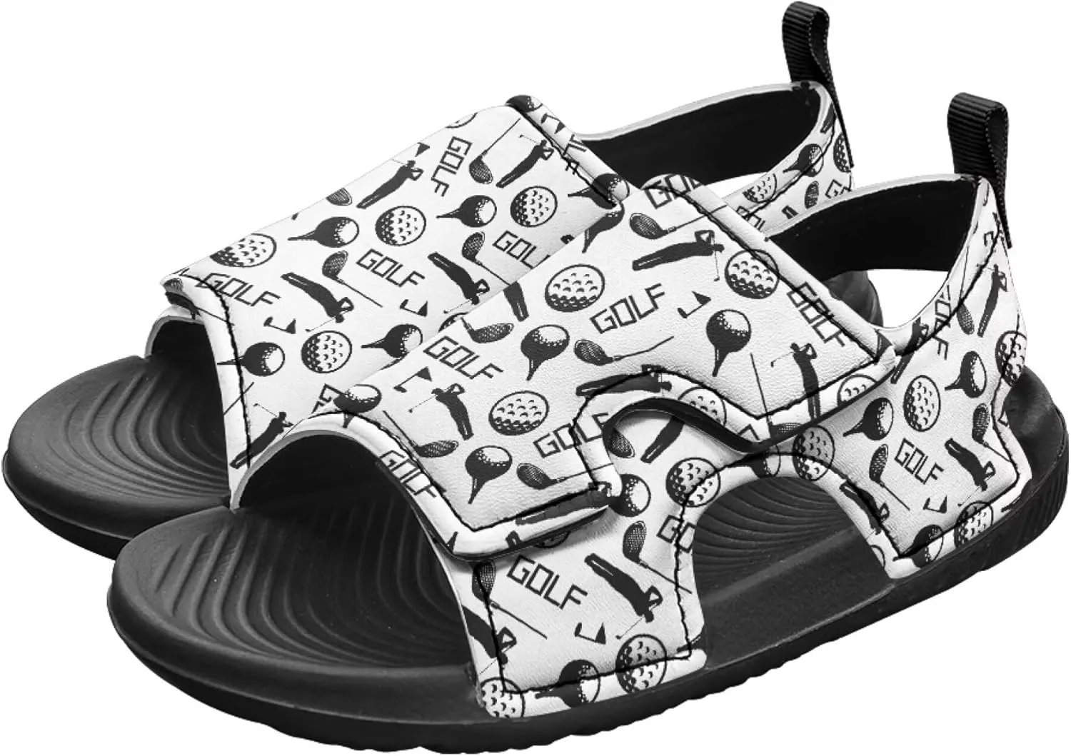 Sport Sandals for Boys Ball Themed Summer Sandals for Toddler Boys