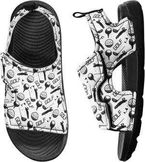 Sport Sandals for Boys Ball Themed Summer Sandals for Toddler Boys