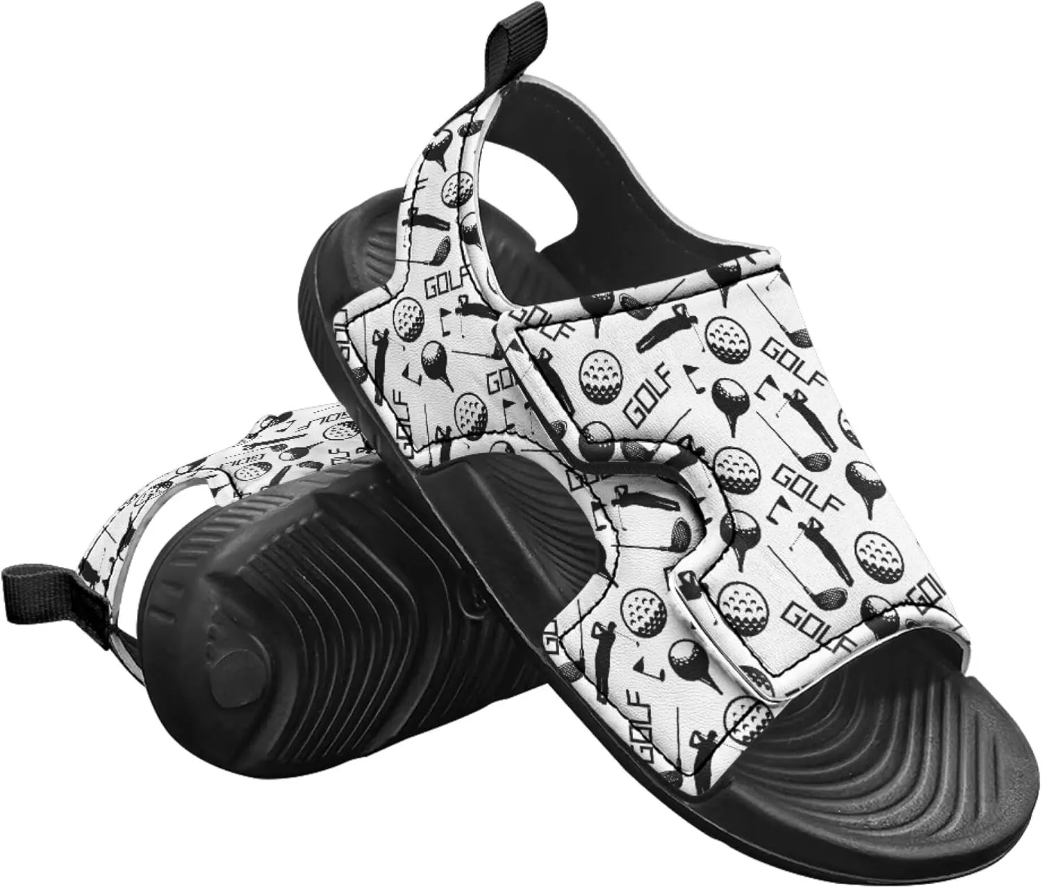 Sport Sandals for Boys Ball Themed Summer Sandals for Toddler Boys