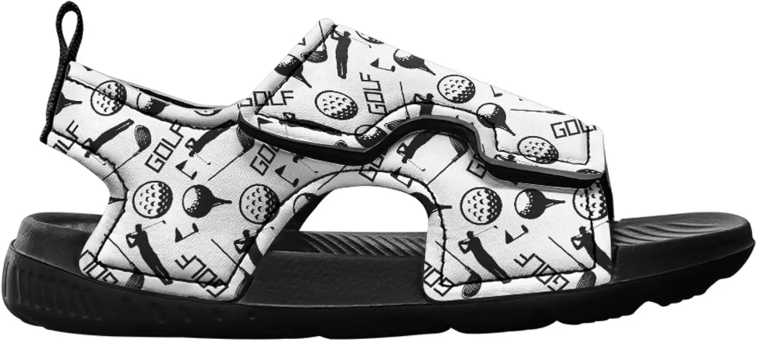 Sport Sandals for Boys Ball Themed Summer Sandals for Toddler Boys