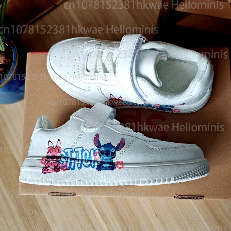 Stitch girls boys shoes sneakers for children Student Casual