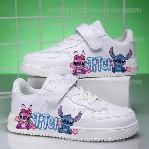 Stitch girls boys shoes sneakers for children Student Casual