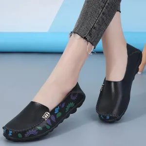 Stylish Leather Moccasins