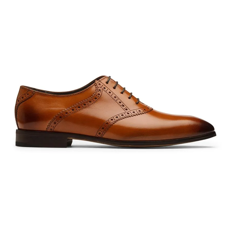 Tan Saddle Oxfords