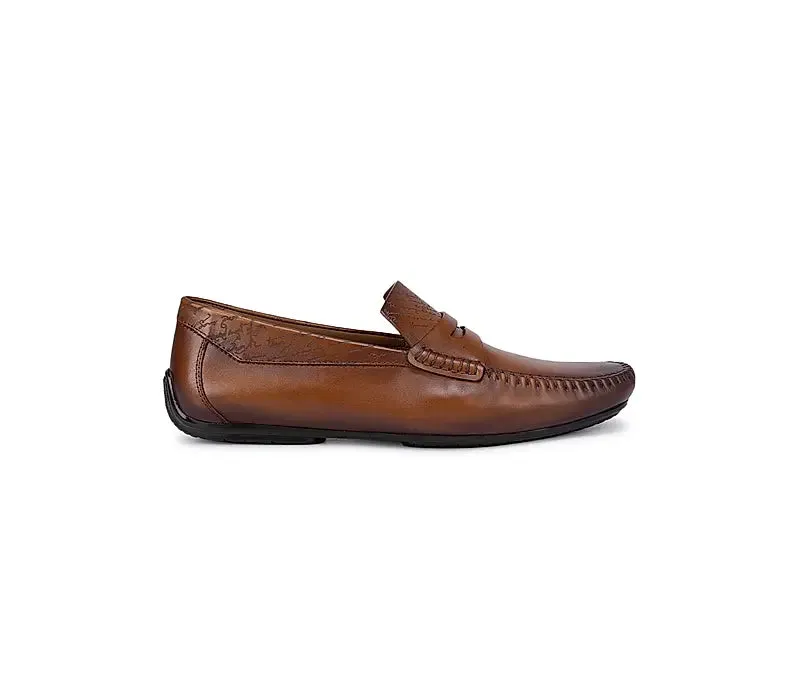 Tan Signato Moccasins