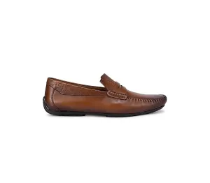 Tan Signato Moccasins