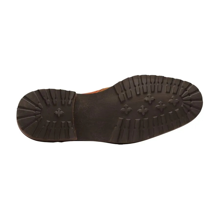 Tan Suede Lightweight Combination Saddle Oxfords