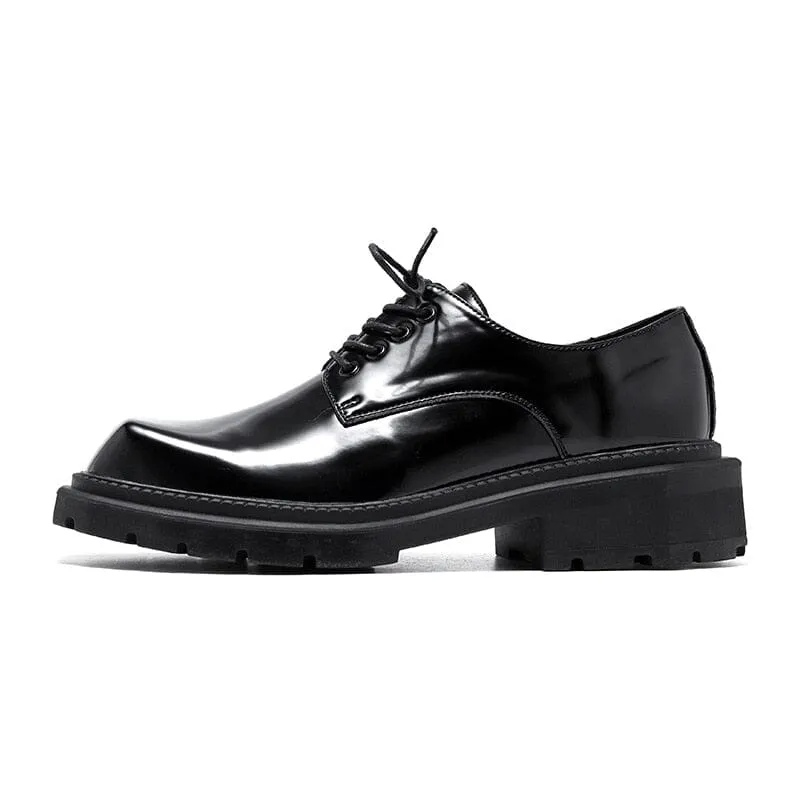 The Geo Genuine Leather Oxford Dress Shoes
