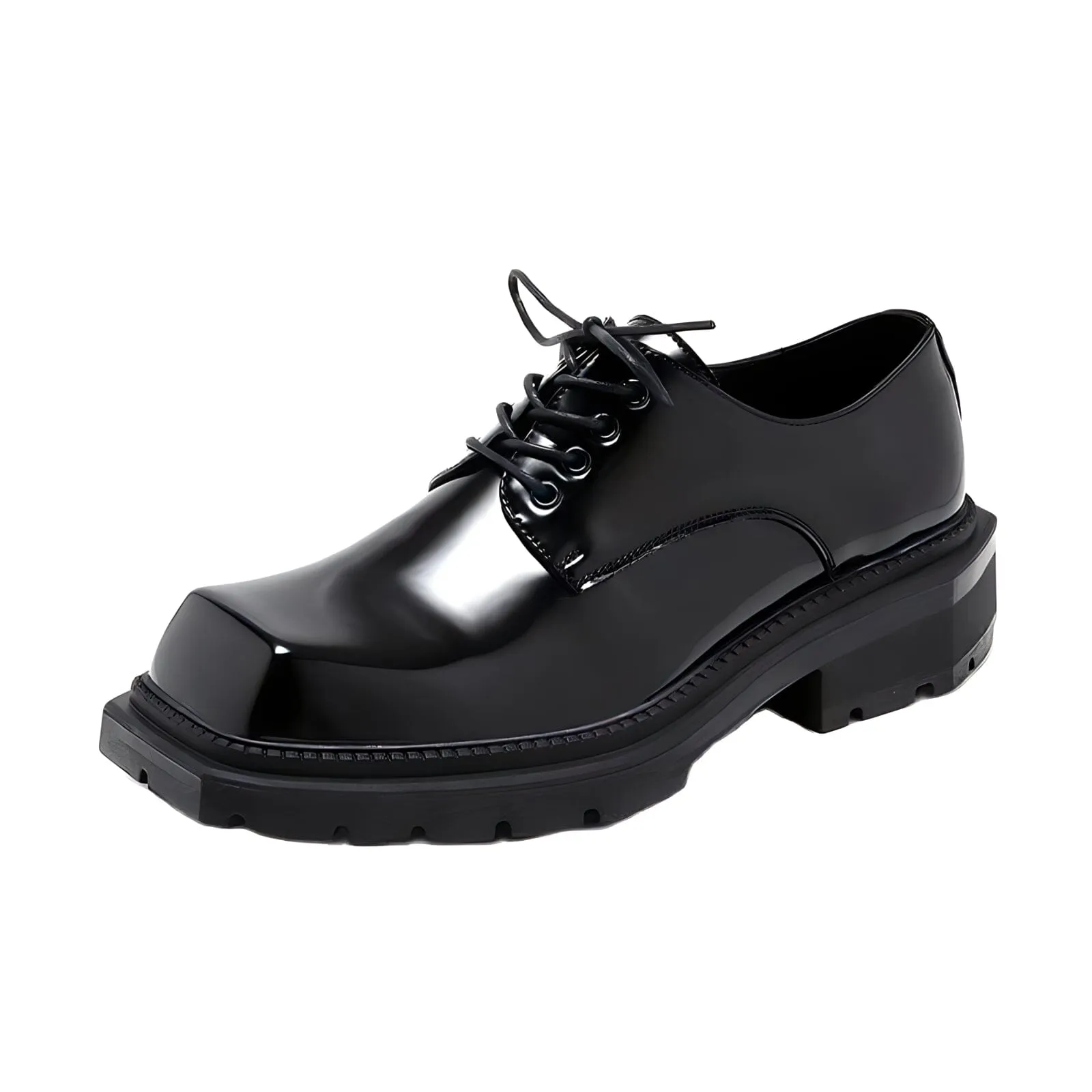 The Geo Genuine Leather Oxford Dress Shoes