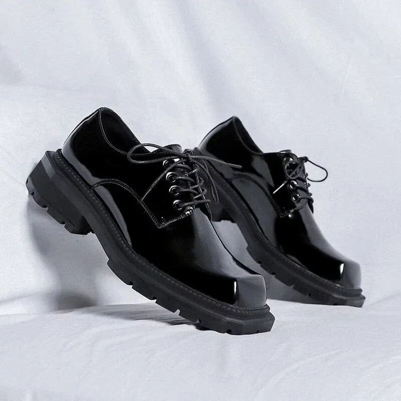 The Geo Genuine Leather Oxford Dress Shoes