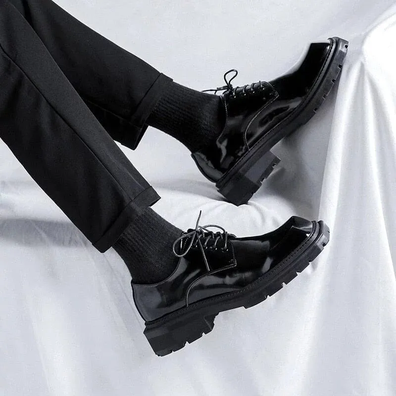 The Geo Genuine Leather Oxford Dress Shoes