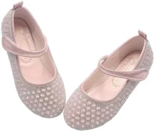 Toddler Little Girls Mary Jane Ballet Ballerina Flats Slip-on School Party Princess Dress Shoes