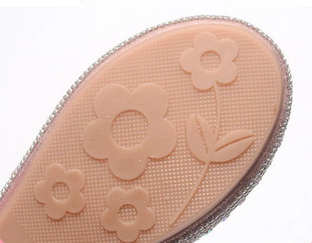 Toddler Little Girls Mary Jane Ballet Ballerina Flats Slip-on School Party Princess Dress Shoes