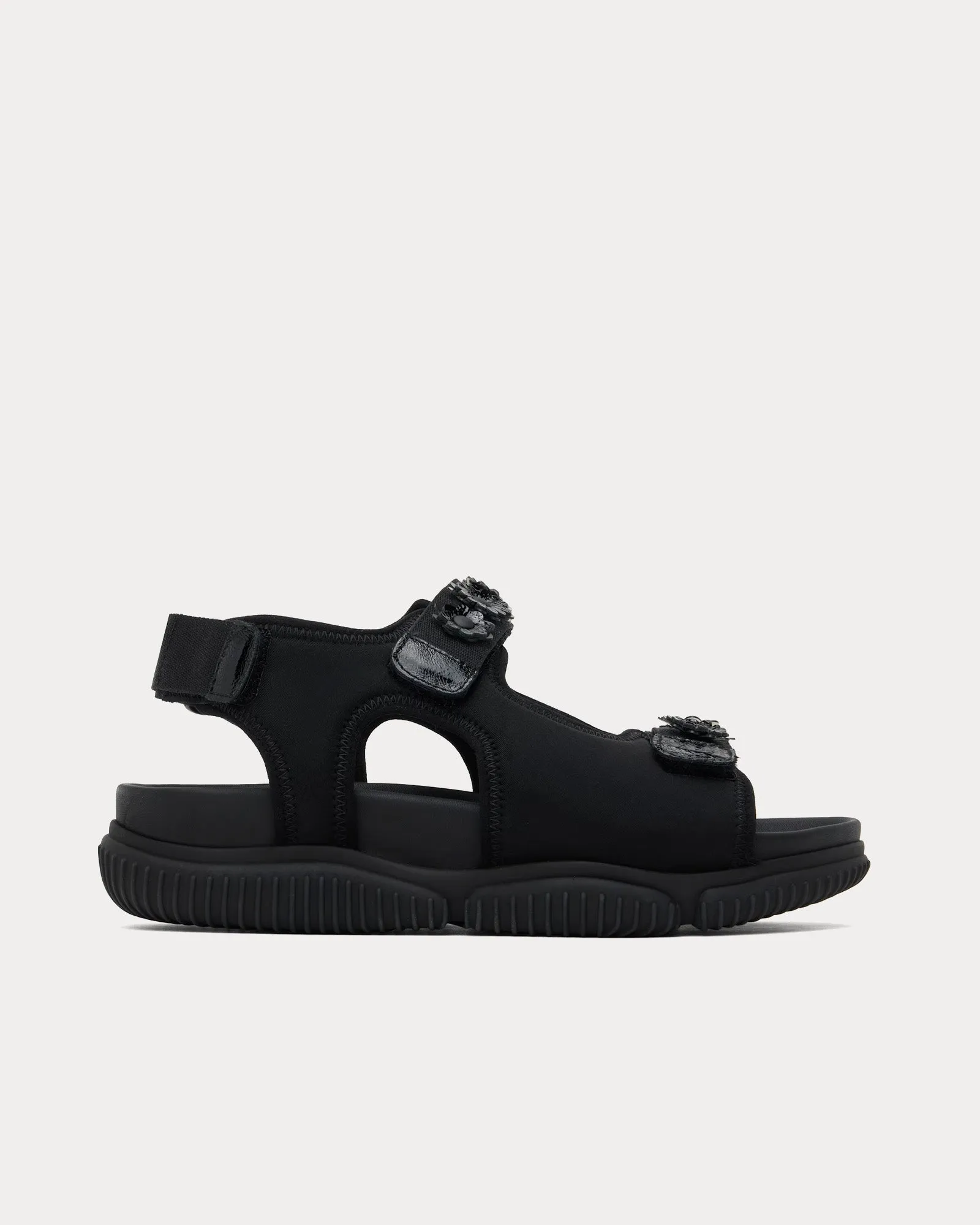 Valeria Black Sandals