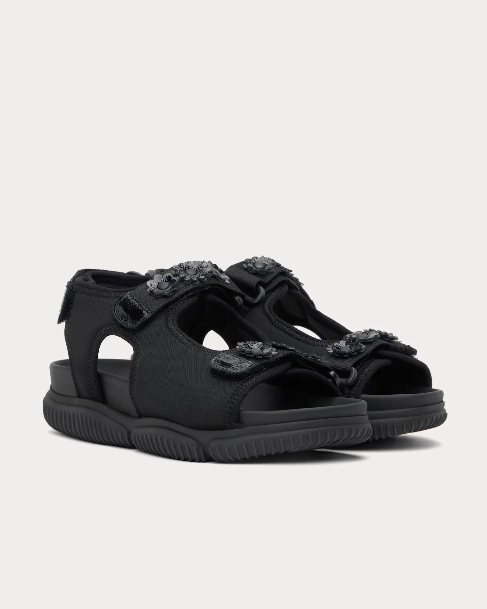 Valeria Black Sandals