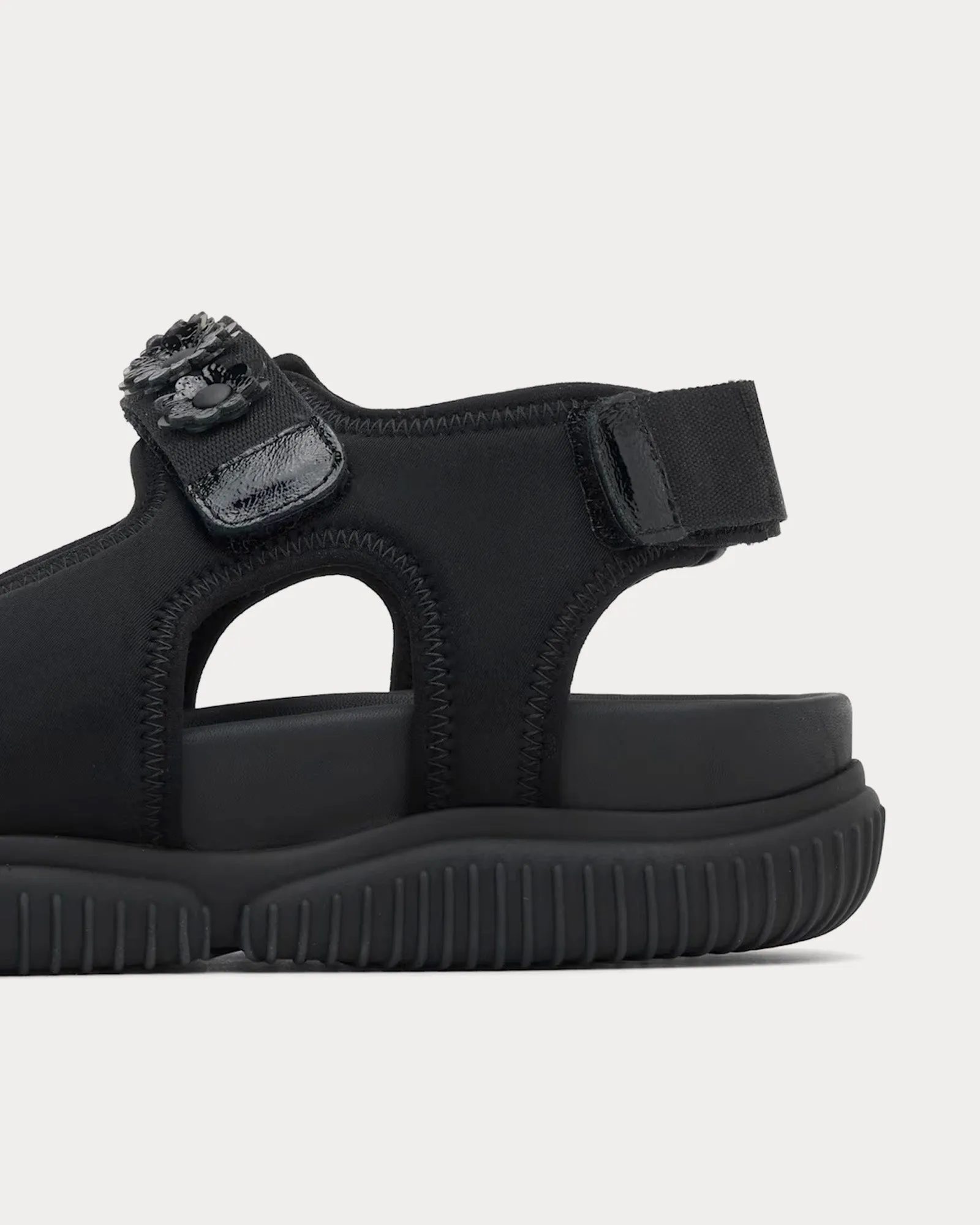 Valeria Black Sandals