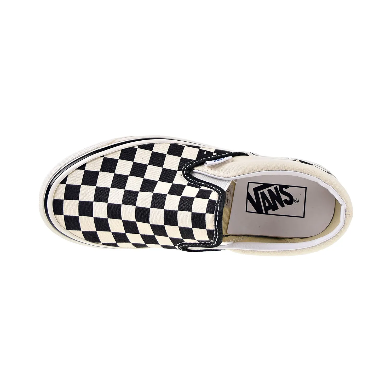 Vans Fast Times Classic Slip-On 98 DX 'Anaheim Factory' Men's Shoes Cream-Black