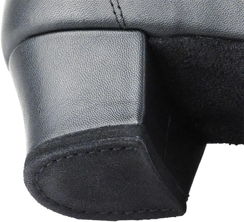 Very Fine Dance Shoes - Mens Latin, Rhythm Ballroom Dance Shoes - CD9326DB - 1.5-inch Heel and Foldable Brush Bundle