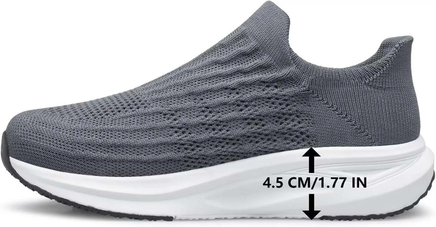 vibdiv Slip-on Walking Shoes Women Barefoot Barefoot Sock Sneakers Flat Casual Lightweight Comfortable Breathable Laceless
